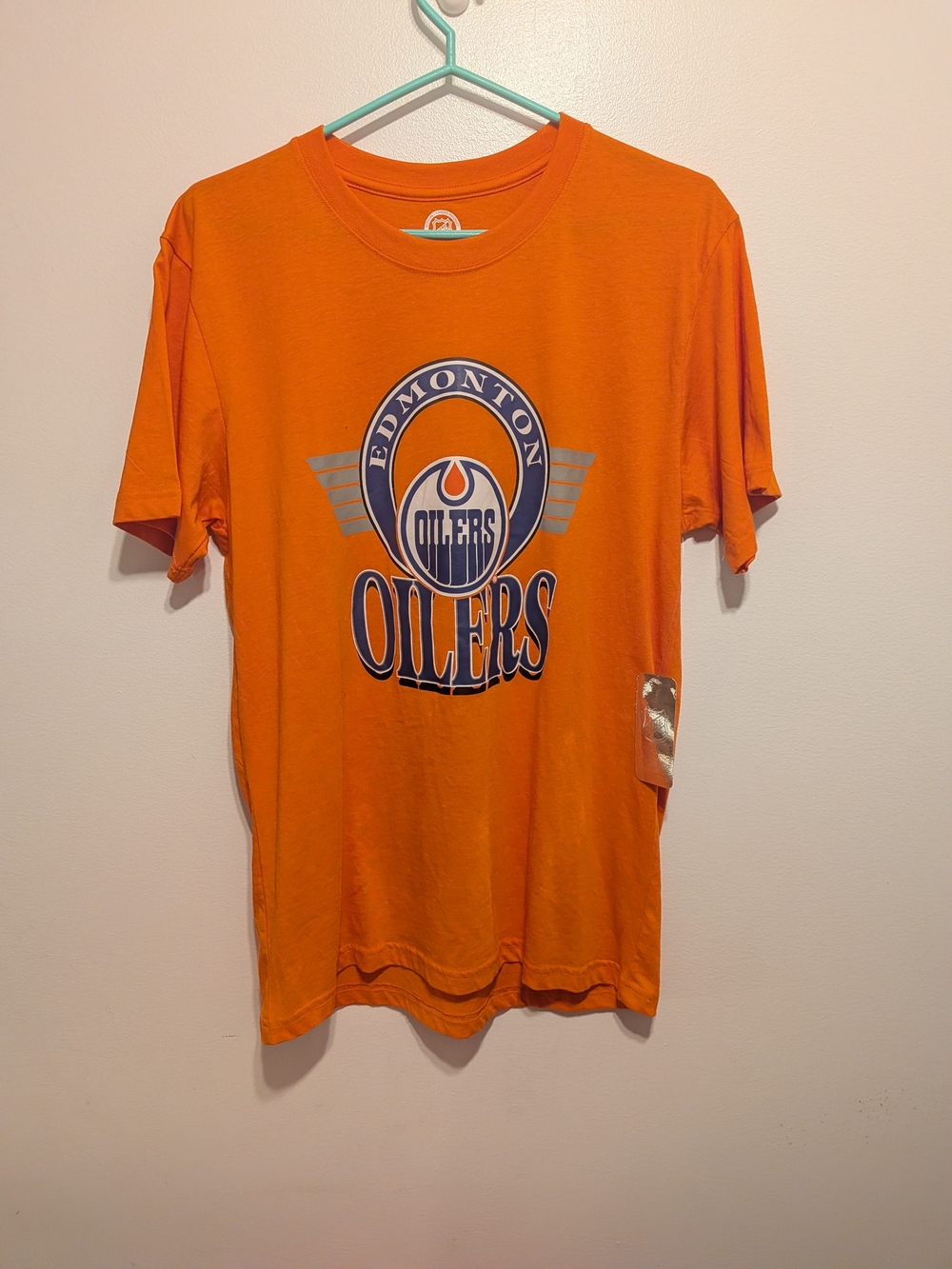 NHL Edmonton Oilers Orange Graphic Tee